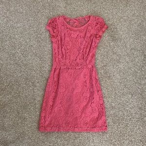Pink Lacey Dress